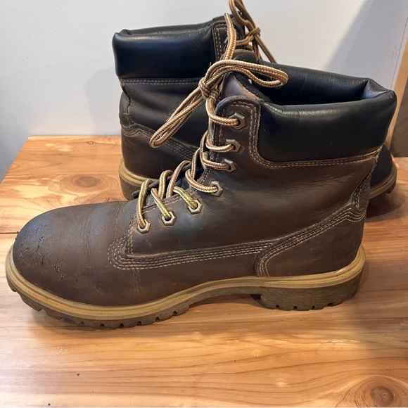 Timberland PRO Women's Direct Attach 6 Inch Steel Toe Waterproof Work Boots - Picture 3 of 13